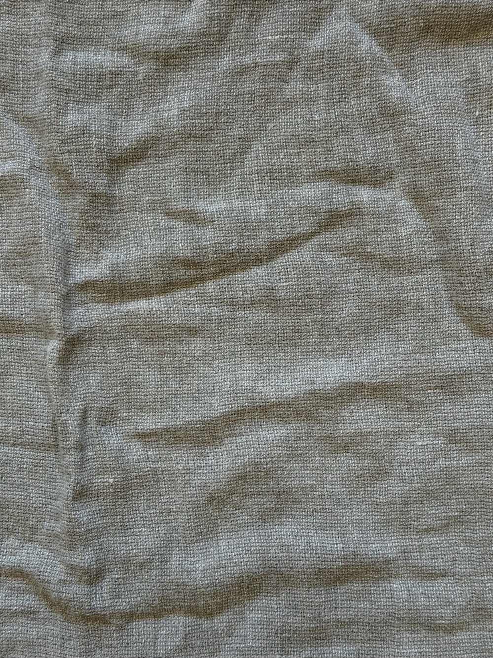 Relaxed Boxy Tunic Top in Light Cream size OS - Picture 4 of 5